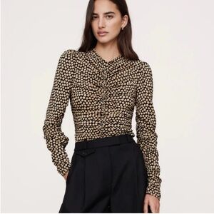 Banana Republic Crepe Ruched Top